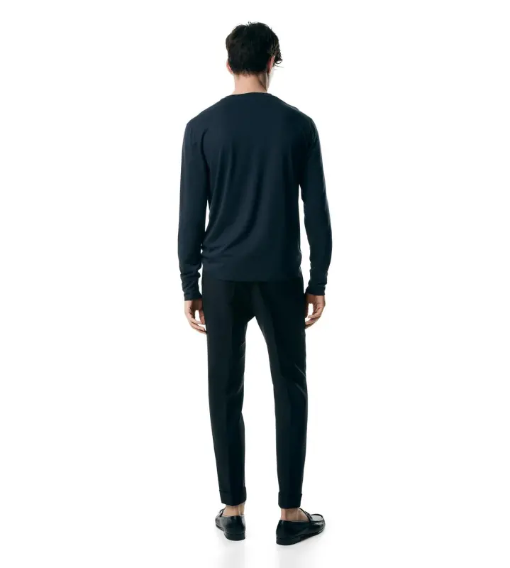LYOCELL COTTON LONG SLEEVE T-SHIRT online